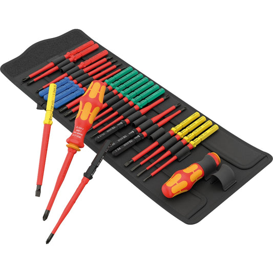 Wera Kraftform Kompakt VDE Insulated Screwdriver 26 Piece Set