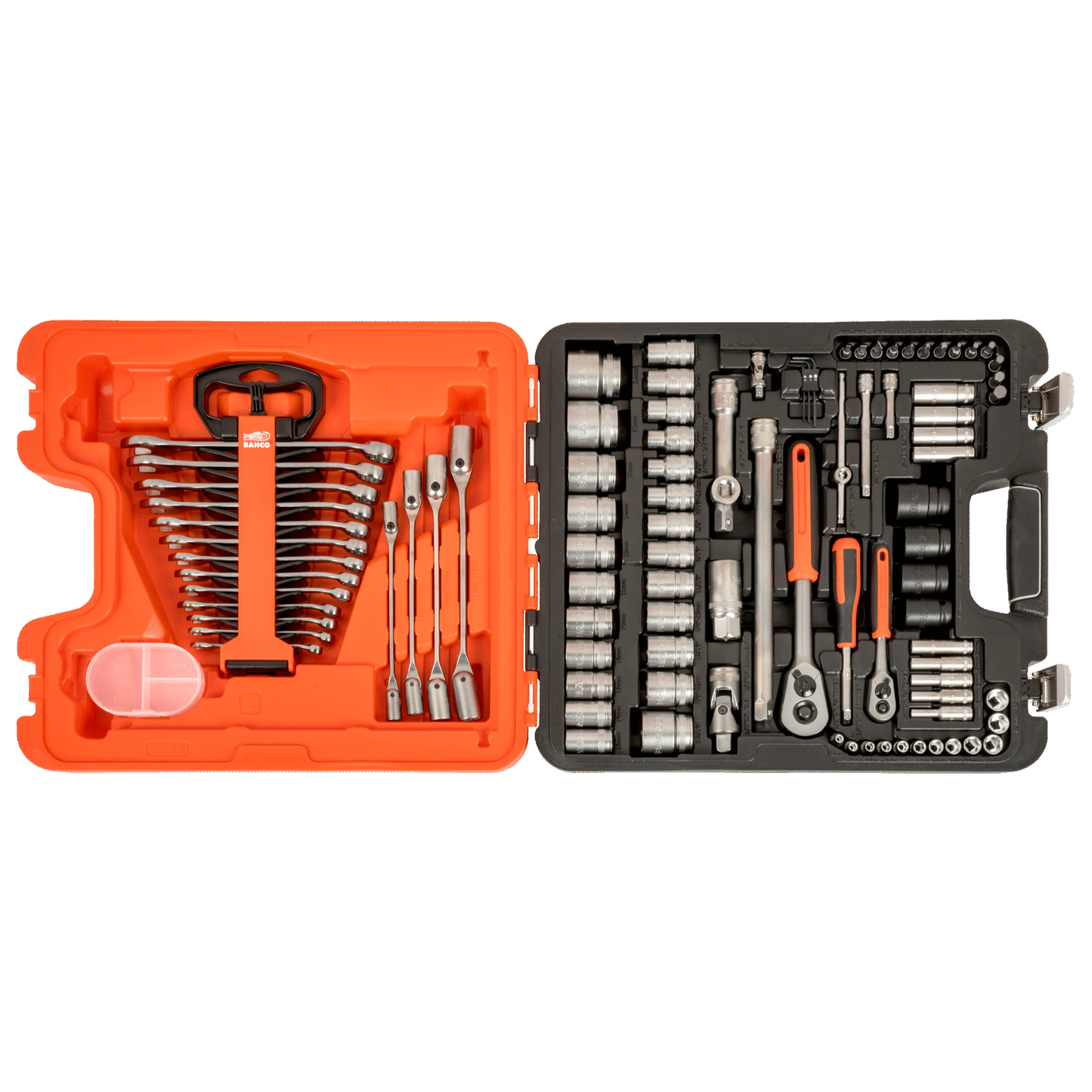 Bahco S87+7 94pc 1/4" & 1/2" Drive Socket and Spanner Set