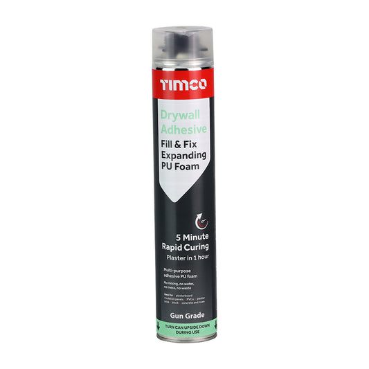 TIMCO Drywall Adhesive Fill & Fix Expanding PU Foam