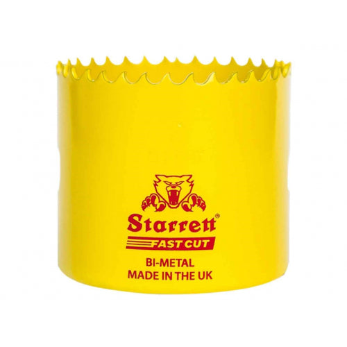Starrett 95mm (3-3/4") Diameter Bi-Metal Fast Cut Holesaw