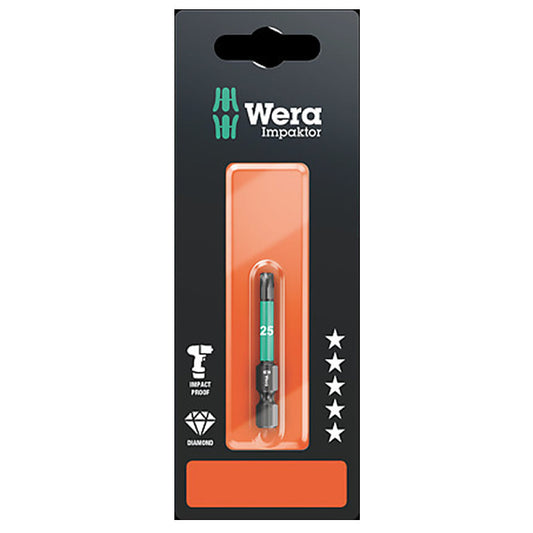 Wera 867/4 IMP DC SB Impaktor bits, TX 25 x 50 mm