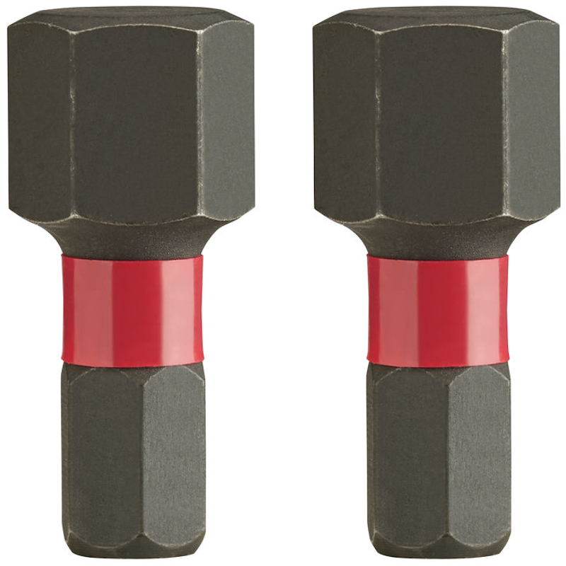 Milwaukee ShockWave Impact Duty Impact Hex 10mm x 25mm Screwdriver Bits