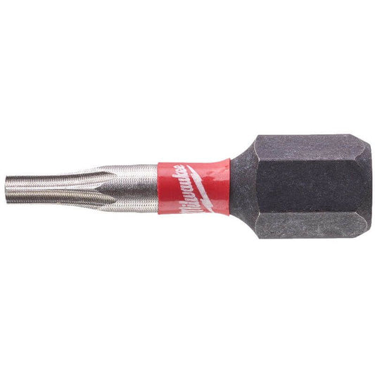 Milwaukee ShockWave Impact Duty TX8 x 25mm Screwdriving Bits (2 Pack)