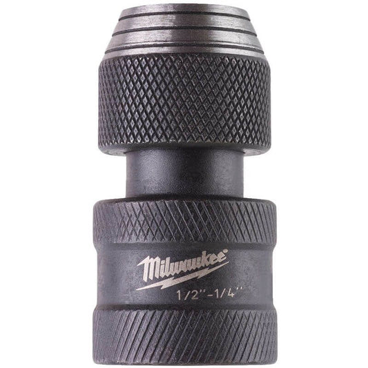 Milwaukee 1/2" Square to 1/4" Hex ShockWave Impact Duty Bit Adapter