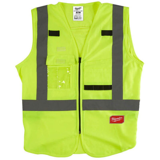 Milwaukee S/M Yellow Hi-Visibility Vest