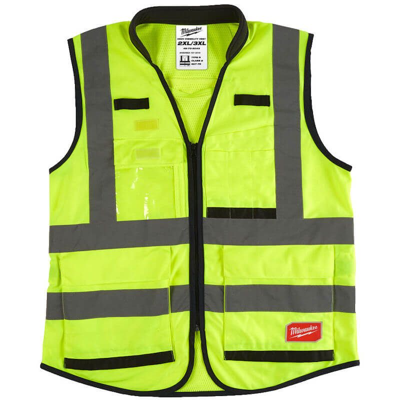 Milwaukee Premium High-Visibility Vest XXL/XXXL