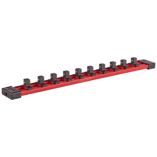 Milwaukee 350mm Socket Rail & 3/8" Sq. Socket Clips