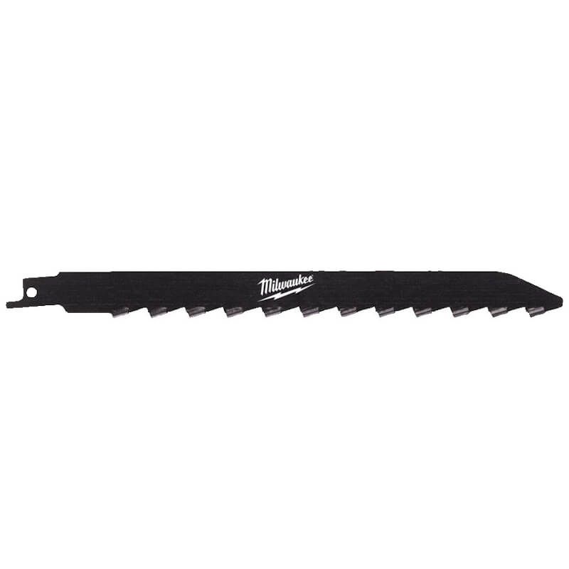 Milwaukee 235mm x 1.5tpi Abrasive Materials / Fibreglass / Red Brick Sawzall Blade
