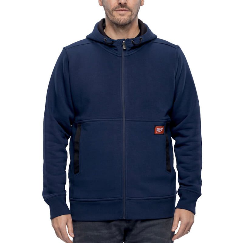 Milwaukee GRIDIRON™ Full-Zip Hoodie - Blue (Large)
