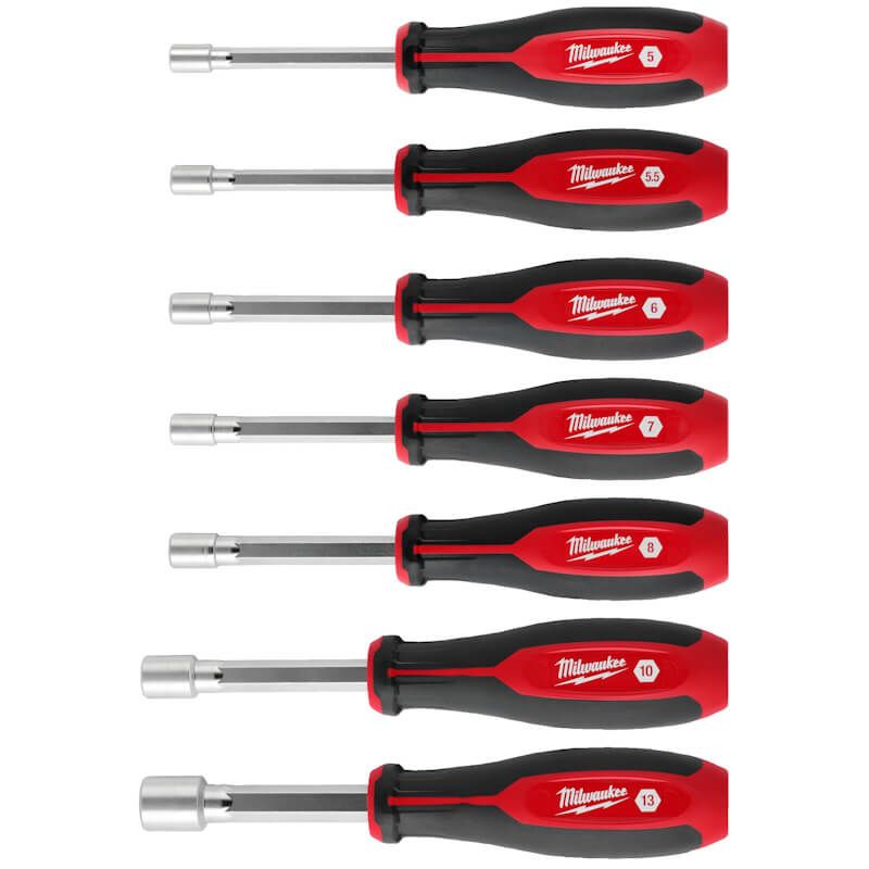 Milwaukee HOLLOWCORE™ Magnetic Nut Drivers Set - 7 Piece
