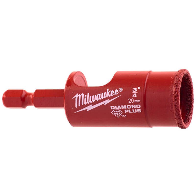 Milwaukee 20mm Diamond Plus Wet / Dry Drill Bit