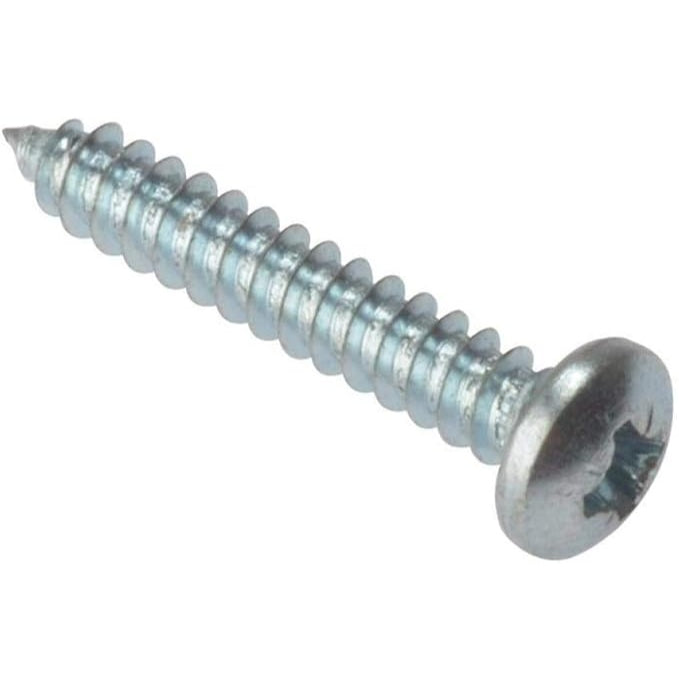 Forgefix 1 1/2" x 10 Self Tapping Screw (Pack of 10) Zinc Plated