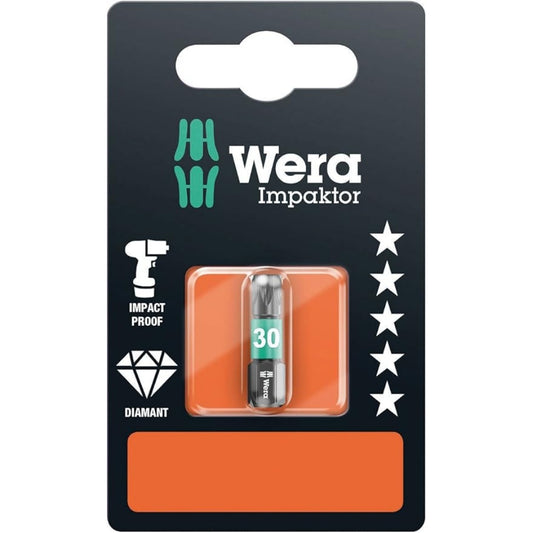 Wera T30 x 25mm Impaktor Torx Impact Screwdriver Bit