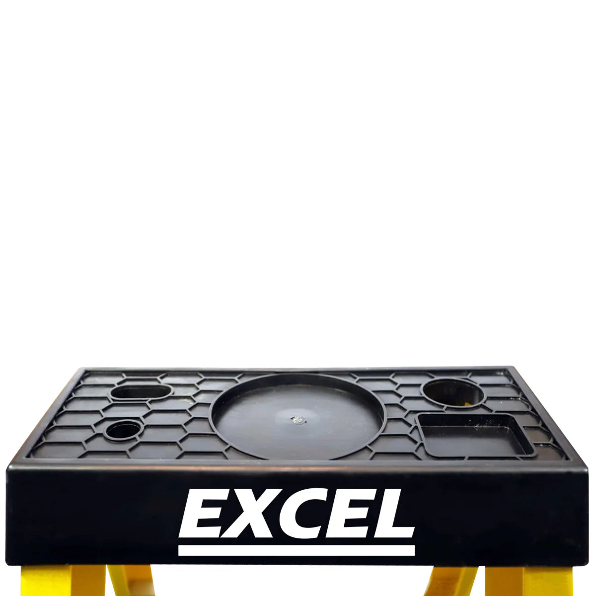 Excel 7403 3 Tread Fibregalss Ladder 0.76m