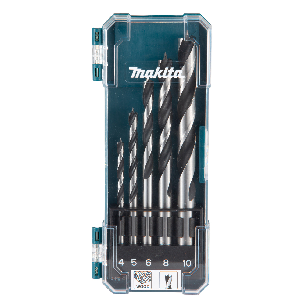 Makita 5 Piece Wood Drill Bit Set