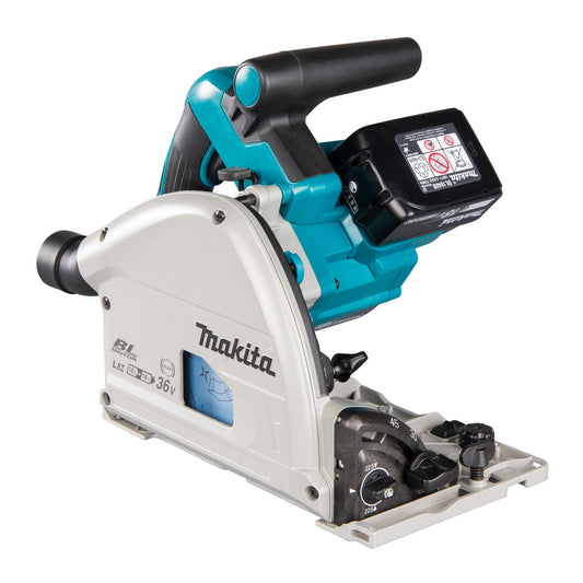 MAKITA TWIN 18V LXT Cordless Plunge Saw 165MM (Bare Unit)