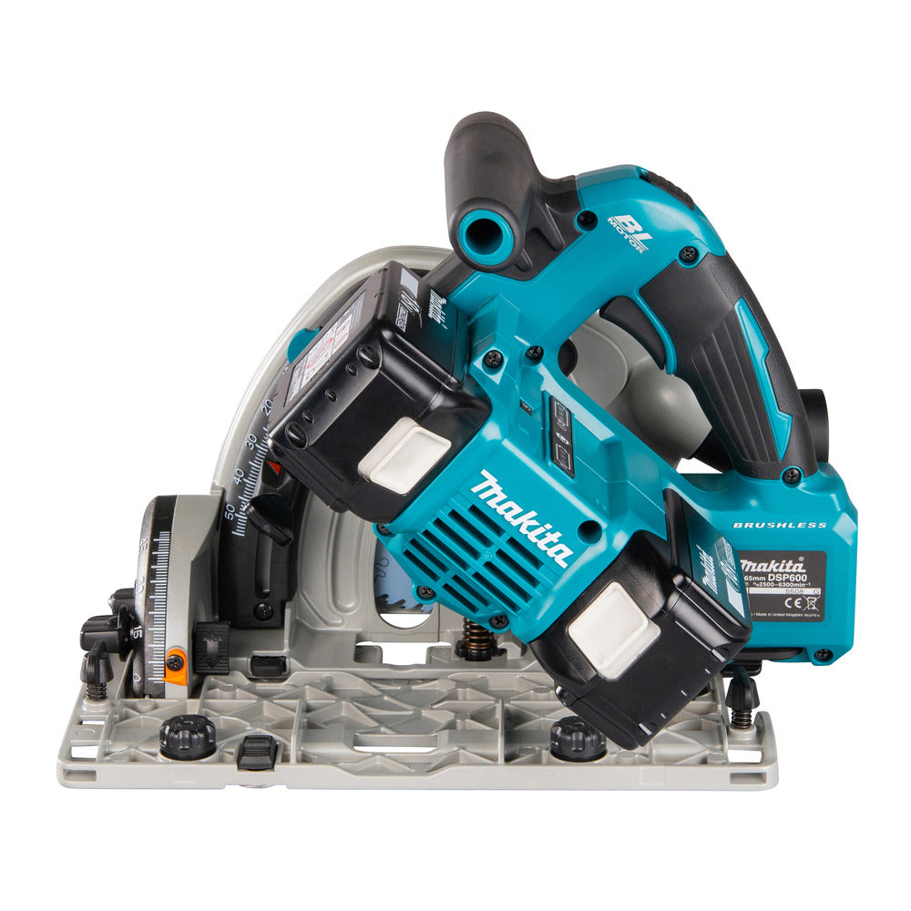 MAKITA TWIN 18V LXT Cordless Plunge Saw 165MM (Bare Unit)
