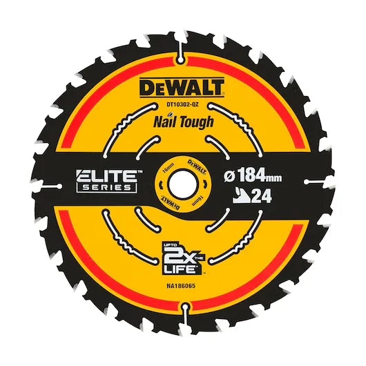 DEWALT EXTREME Series Circular Saw Blade 184mm