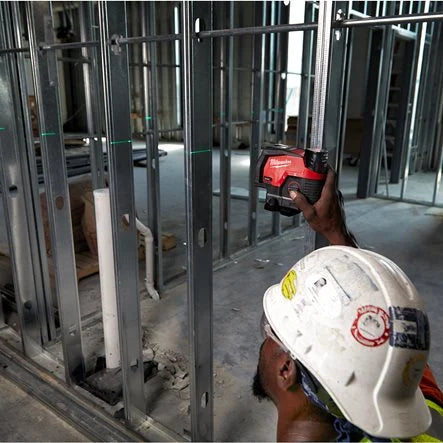 Milwaukee M12™ Green Cross Line Laser With Plumb Points