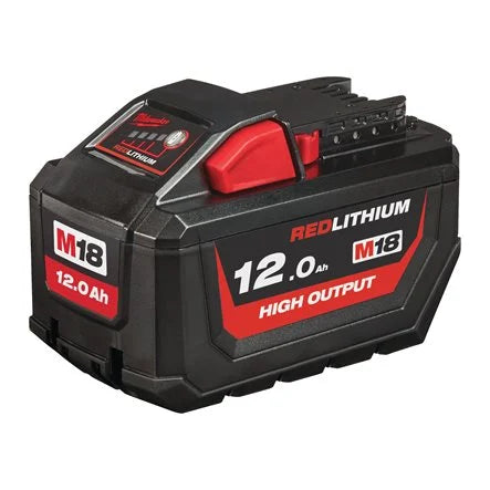 Milwaukee M18™ HIGH OUTPUT ™ 12.0Ah REDLITHIUM™ Battery