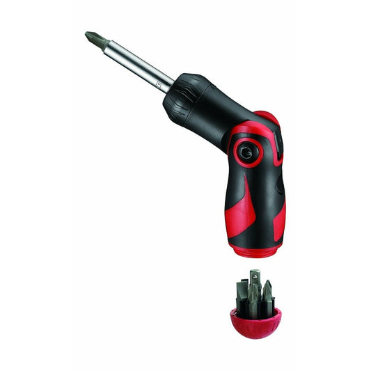 Teng Tools 1/4" Stubby Ratcheting Bits Driver Set