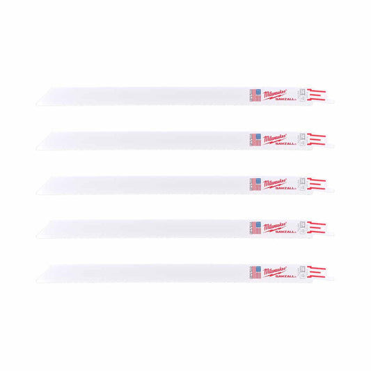 Milwaukee 300mm x 18tpi Metal Thin Kerf Sawzall Blades