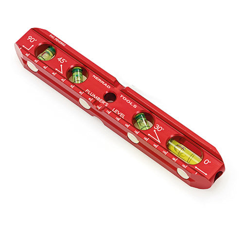 Nerrad Aluminium Boat Level With Spare Vials & Strap