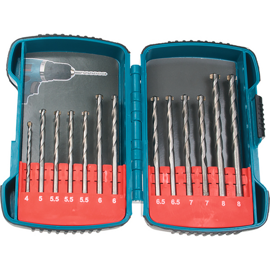 Makita T.C.T. Performance Masonry Drill Bit Set, 5 pcs