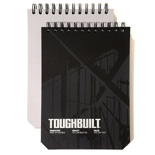 ToughBuilt Large Grid Notebooks (2 Pack)