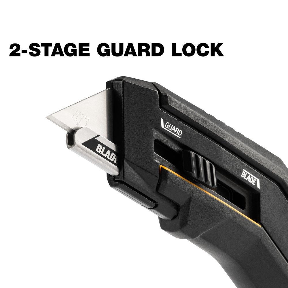 ToughBuilt Fixed Blade Knife + Sliding Guard