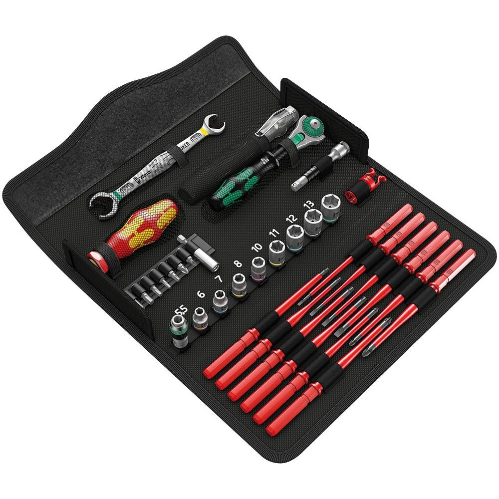 Wera Kraftform Kompakt W1 35 Piece Maintenance Tool Kit