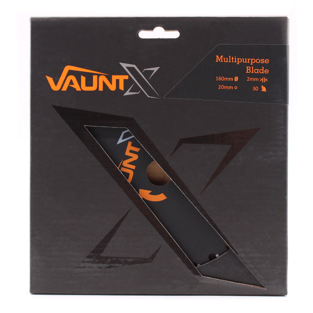 Vaunt X 160mm x 20mm 30T TCT Multi-Purpose Circular Saw Blade with 10mm Reduction Ring