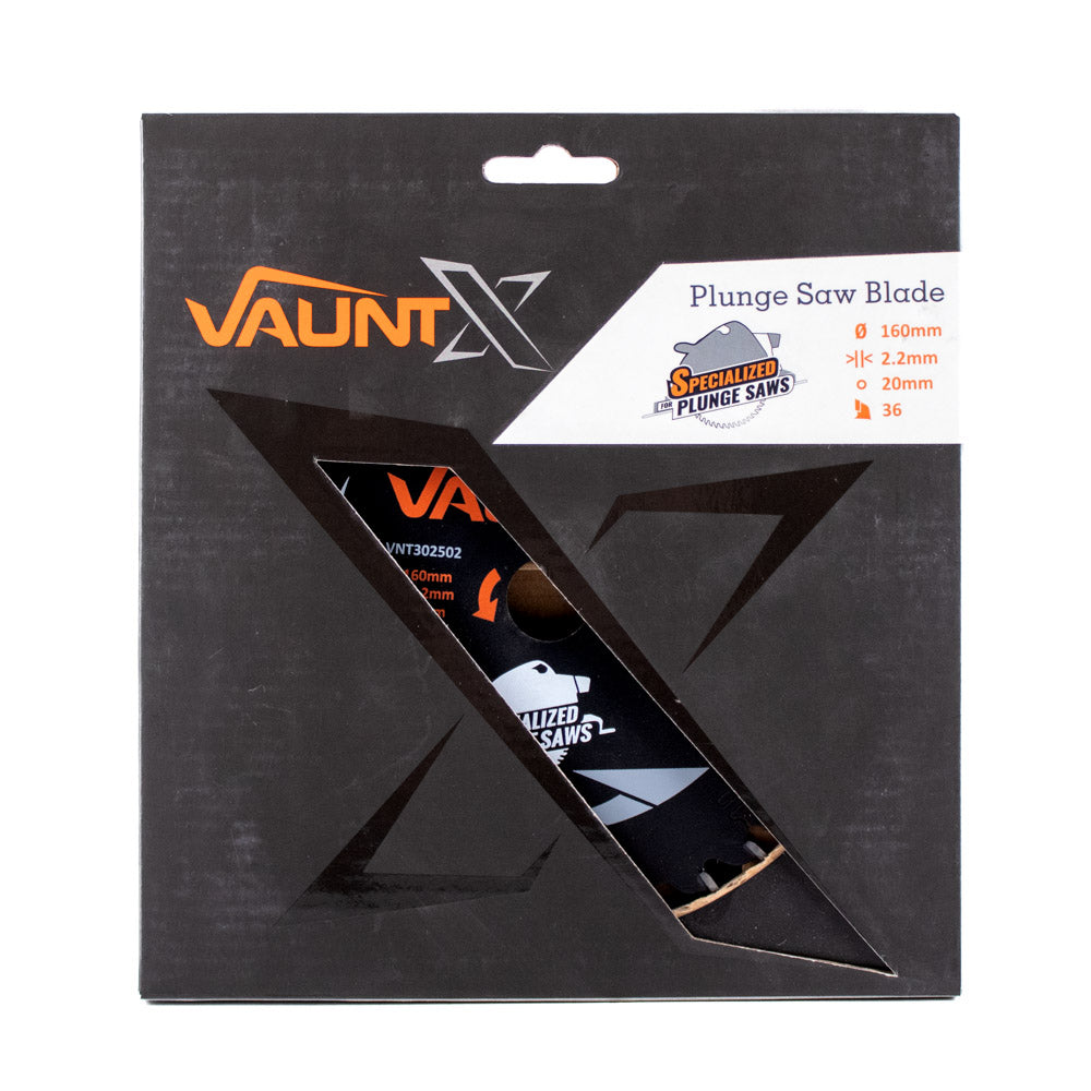 Vaunt X 160mm x 20mm 36T TCT Circular Plunge Saw Blade