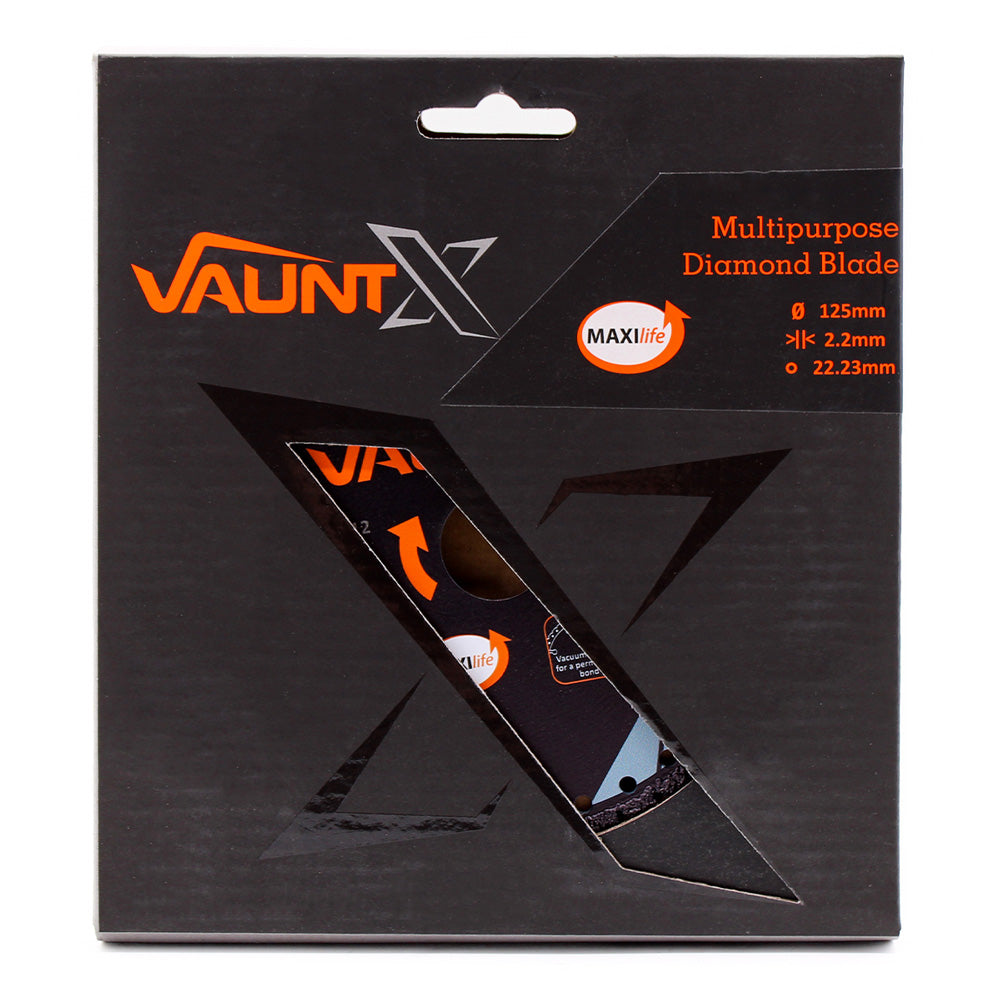 Vaunt X Diamond Blade Turbo Multi-Purpose 125mm