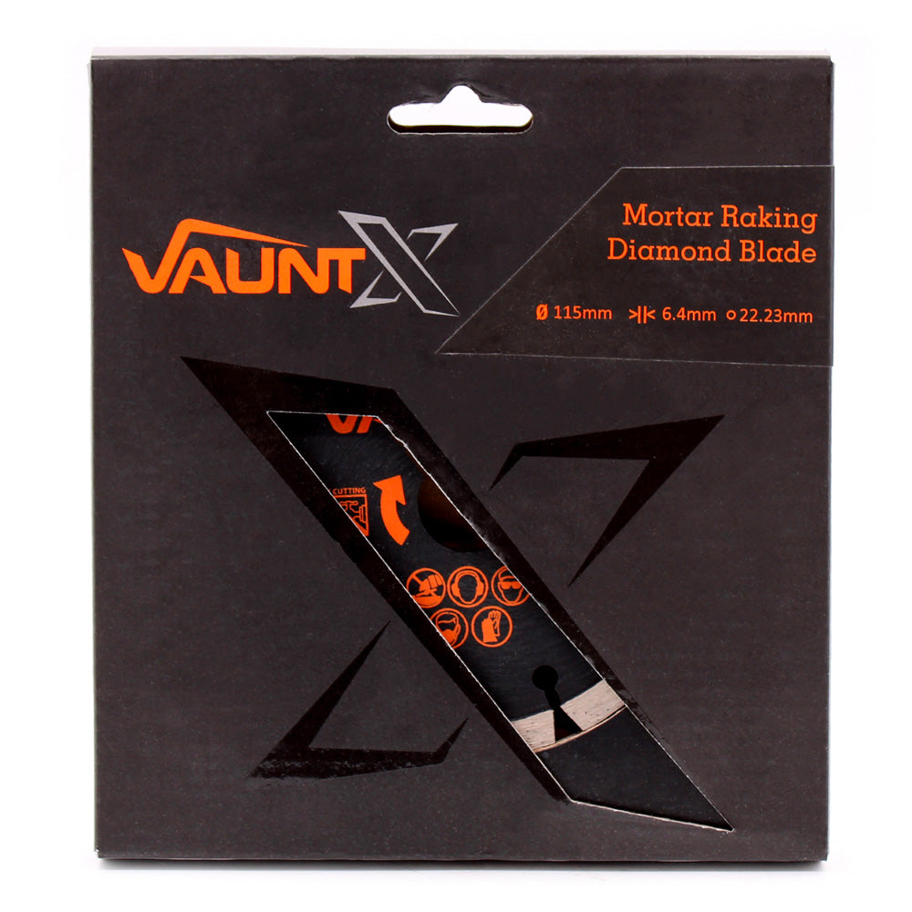 Vaunt X Premium Diamond Mortar Raking Blade 115mm
