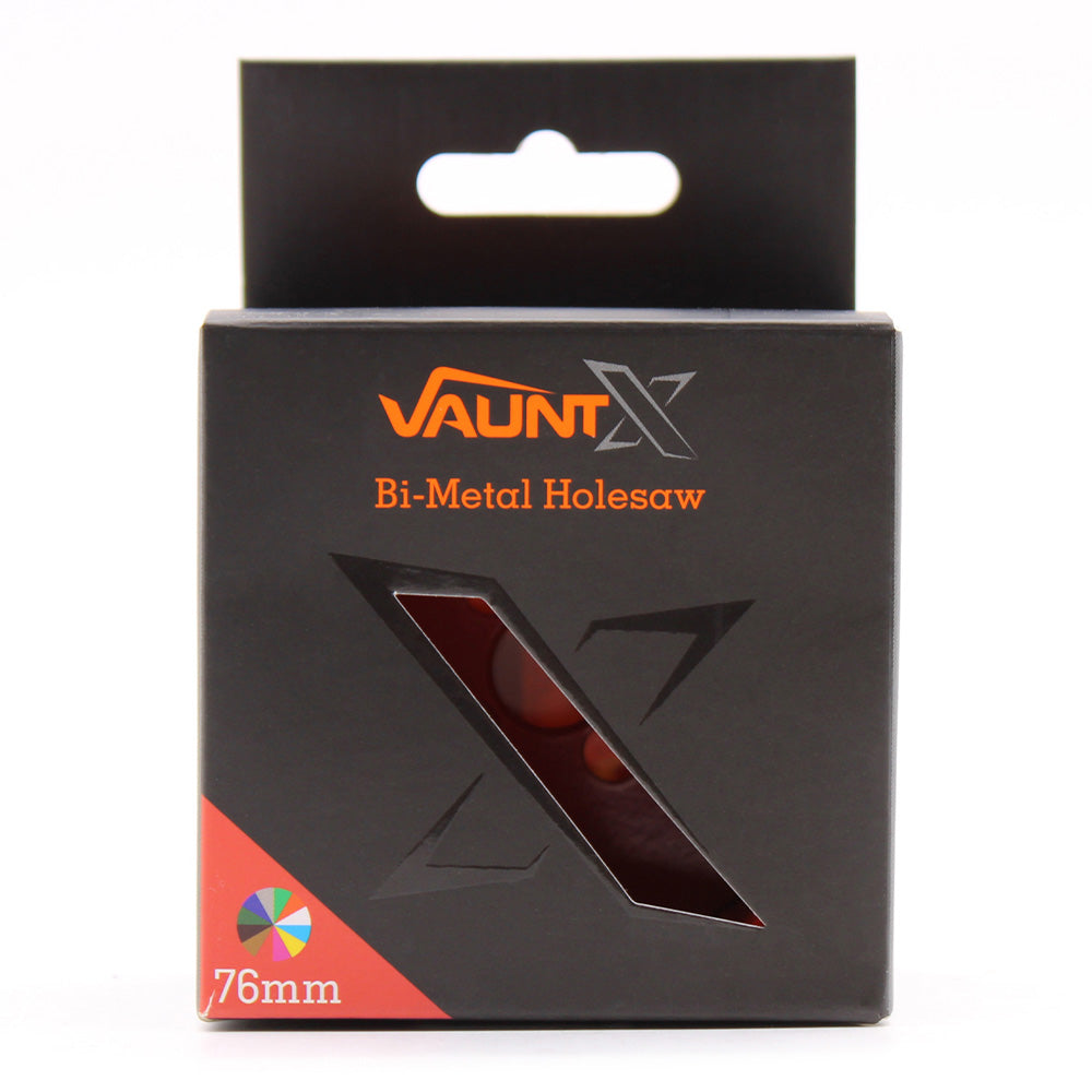 Vaunt X 76mm x 53mm Premium Bi-Metal Cobalt Holesaw