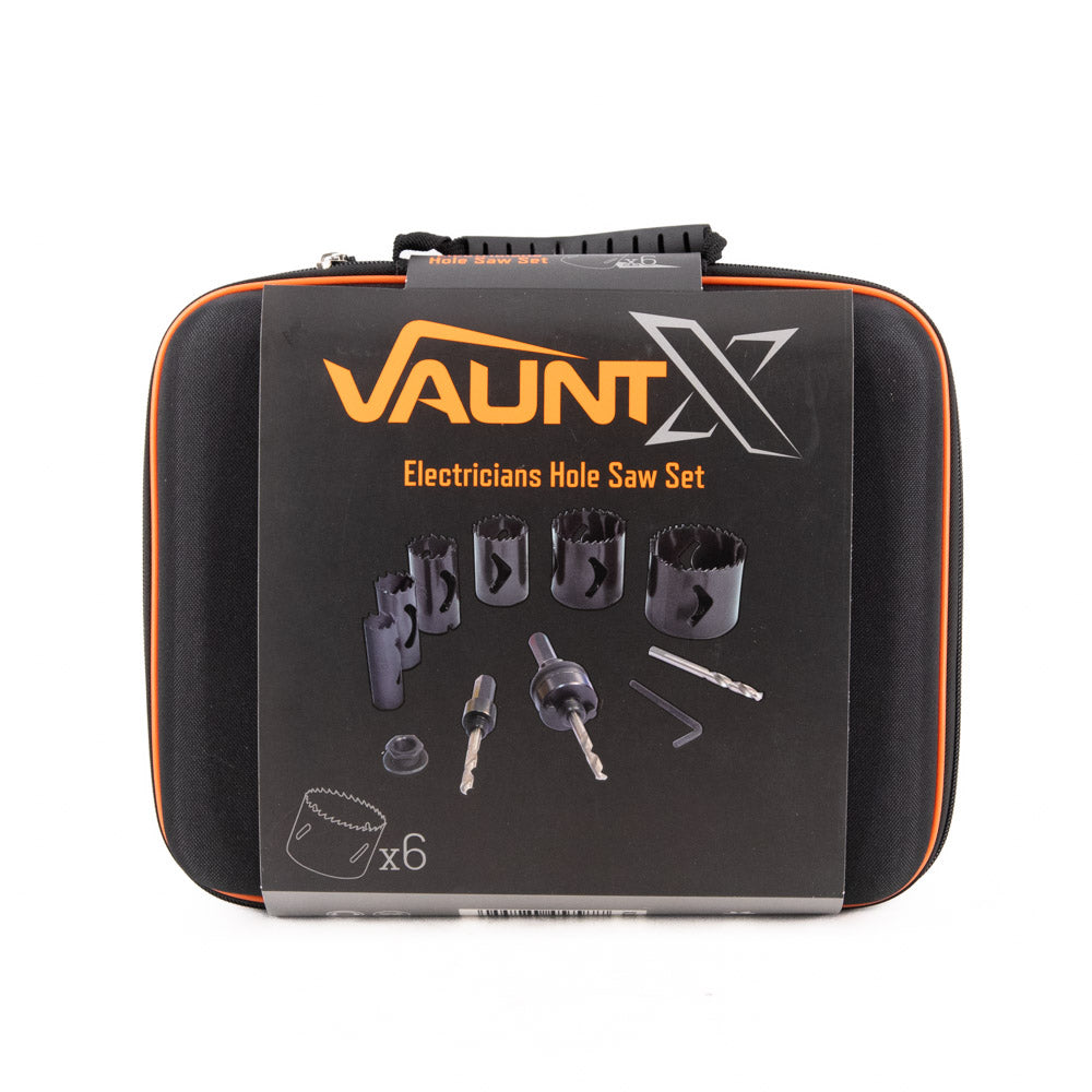 Vaunt X1323016 X Premium Holesaw Bi-Metal Plumbers Set Color Coded - 11 Piece