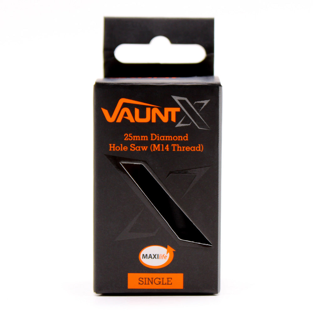 Vaunt X 25mm x 60mm M14 Diamond Holesaw