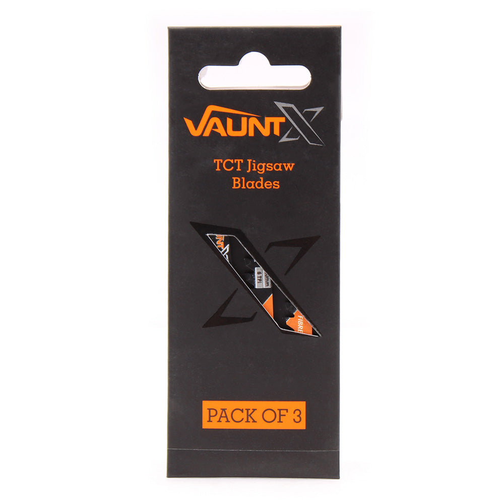 Vaunt X Cement/Fibreboard Cutting (T141HM) Jigsaw Blades - Pack of 3