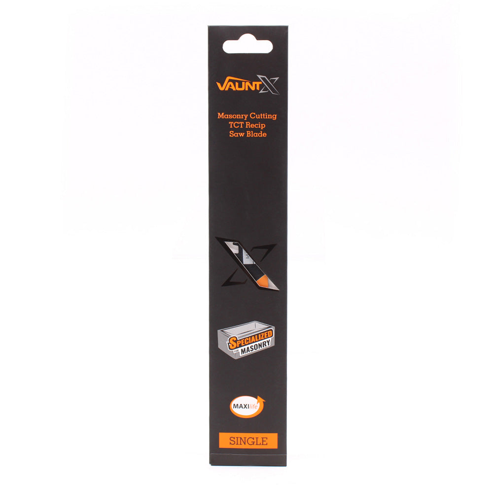 Vaunt X 240mm TCT Reciprocating Saw Blade for Masonry (S1543HM)