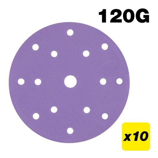 Trend Aluminium Oxide Random Orbital Sanding Disc 150mm