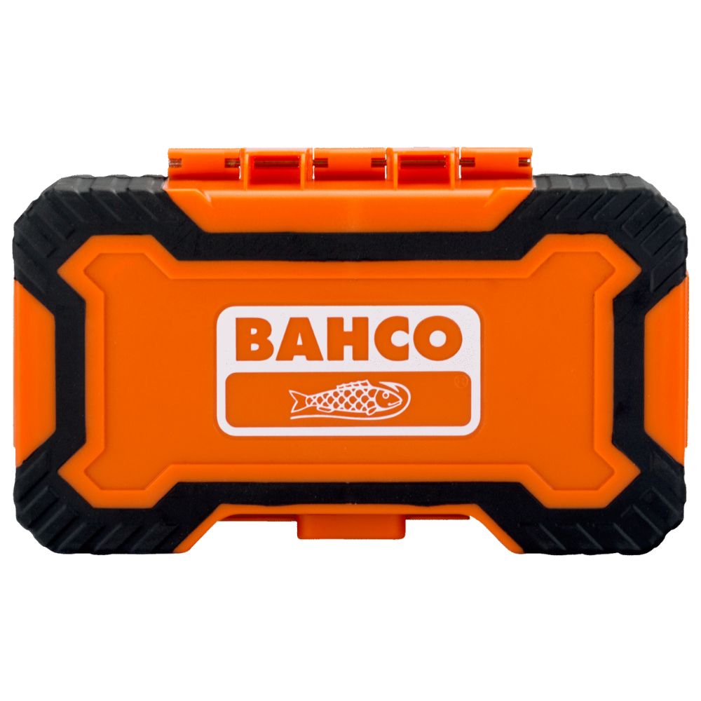 Bahco 1/4" Bit Set for Slotted/Phillips/Pozidriv/Hex/ TORX®/TORX® Tamper/Robertson Screw - 100 Pcs 59/S100BC