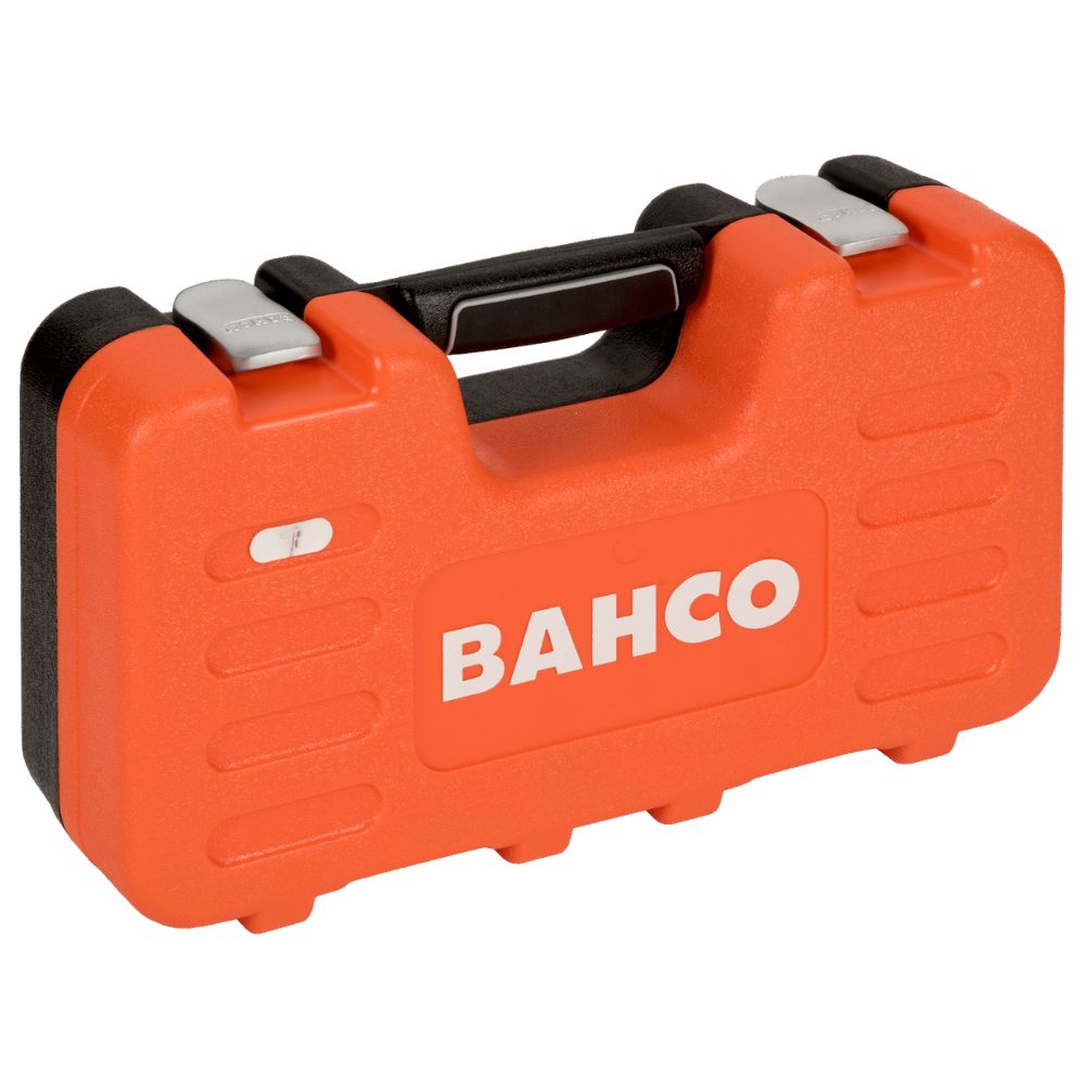 Bahco 1/2" Square Drive Socket Set with Metric Hex Profile and Ratchet S240