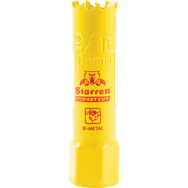 Starrett 33mm (1-5/16") Diameter Bi-Metal Fast Cut Holesaw