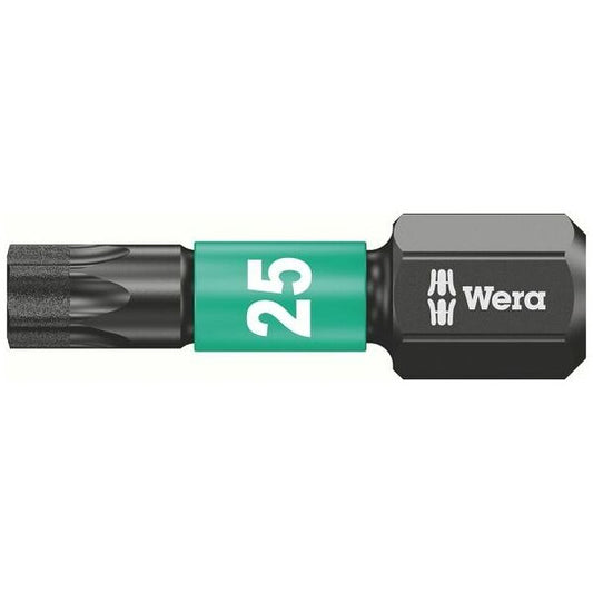 Wera Impaktor 867/1 IMP DC 25mm TX25 Diamond Impact Screwdriver Bit