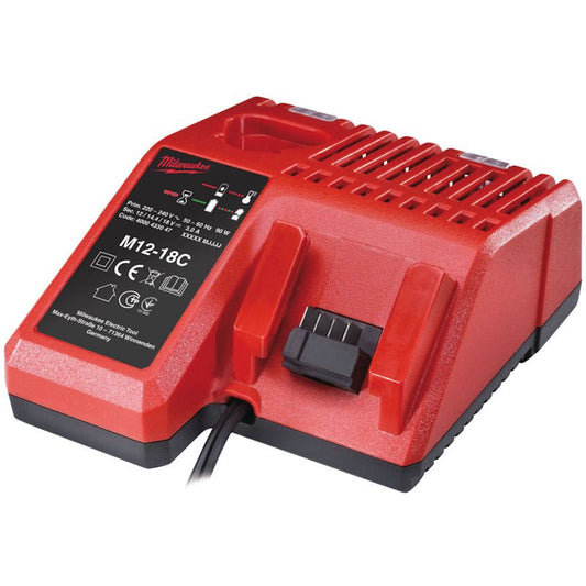 Milwaukee M12-18C 12V-18V Multi Voltage Battery Charger