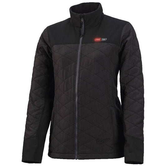 Milwaukee M12™ Heated Hybrid Ladies Puffer Jacket Black (XXL)
