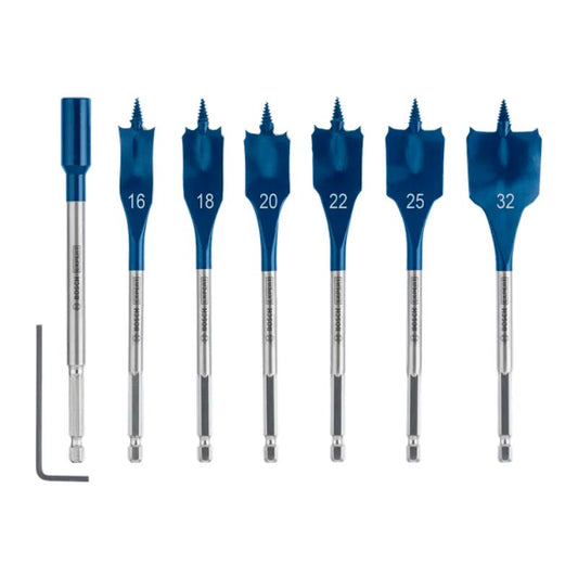 Bosch Expert Selfcut Speed Spade Bits 16-32Mm (7 Piece)