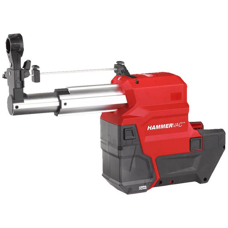 Milwaukee M18FDDEXL-0 M18 Dedicated Dust Extraction with AutoPulse (for M18 FUEL 26mm SDS+ Hammers) Bare Unit