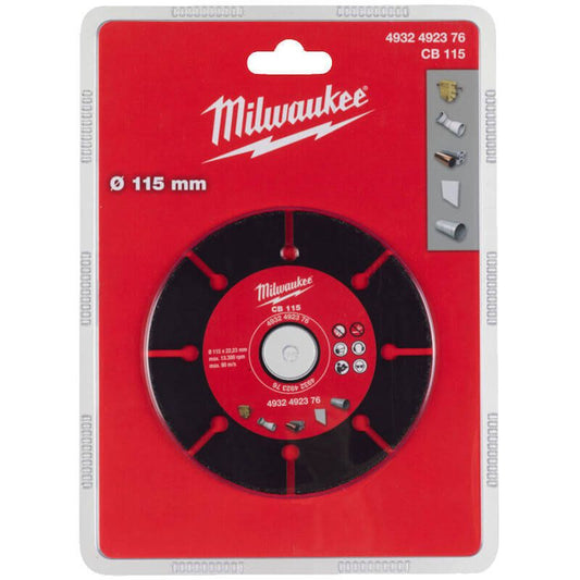 Milwaukee 115mm x 22.23mm x 1mm CB 115 Carbide Blade